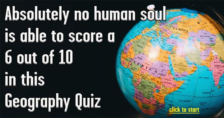 Banner for Challenging Geography Quiz