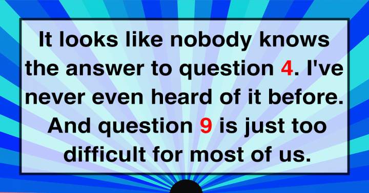 Banner for Play QuizTest Your Knowledge with This Quiz