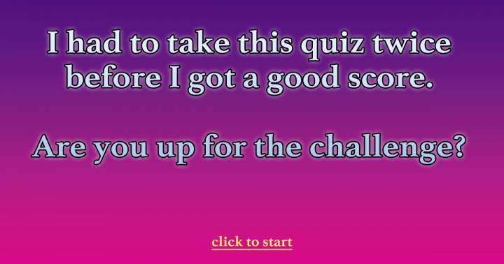 Banner for Knowledge Quiz Challenge