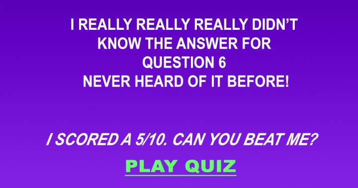 General Knowledge Quiz