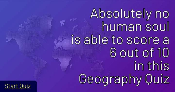 Banner for Challenging Geography Quiz