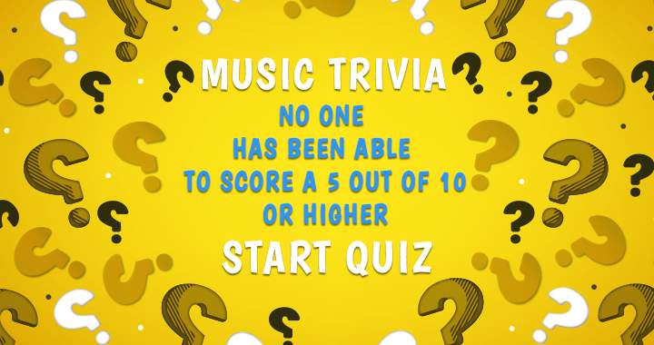 Music Trivia Quiz