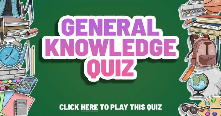 Banner for General Knowledge Quiz