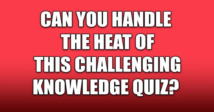 Banner for Challenging Knowledge Quiz