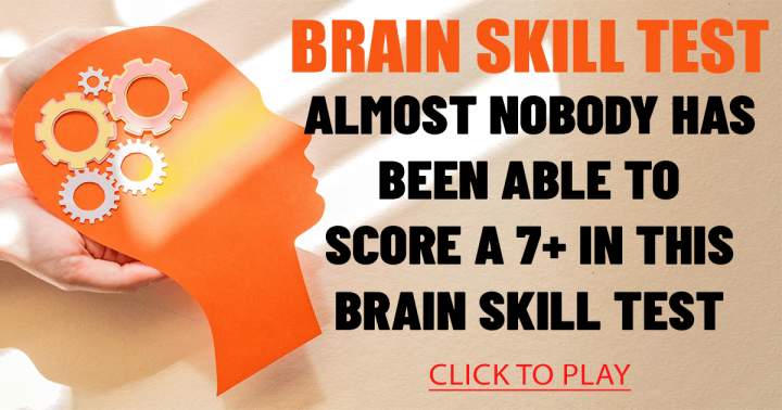 Banner for Brain Skill Test