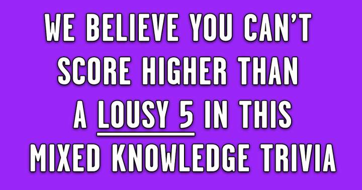 Banner for Mixed Knowledge Trivia