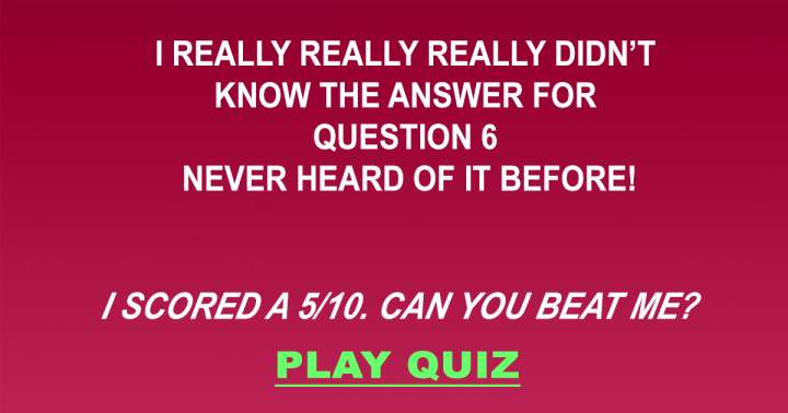 General Knowledge Quiz