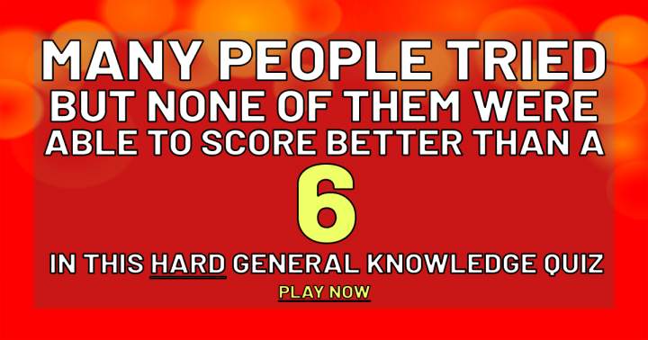 Banner for HARD Knowledge Quiz