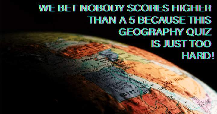 Banner for HARD Geography Quiz