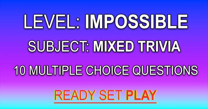 Banner for Mixed Knowledge Trivia