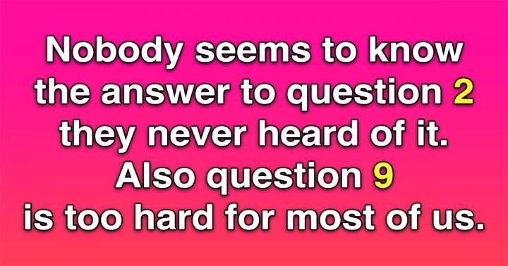 Banner for Play This Knowledge Quiz