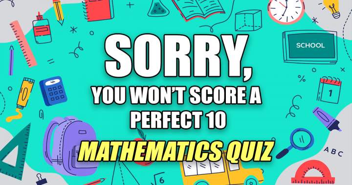 Mathematics Quiz