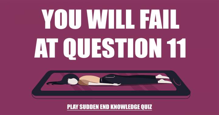 Sudden End Knowledge Quiz