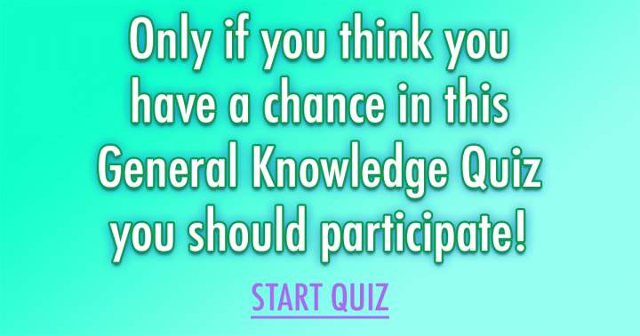 Banner for General Knowledge Quiz