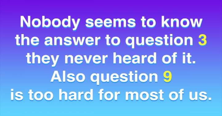 Banner for Play This Knowledge Quiz