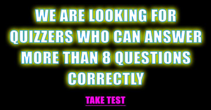 Banner for Are you the quizzer we are looking for?