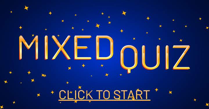Banner for Mixed Quiz