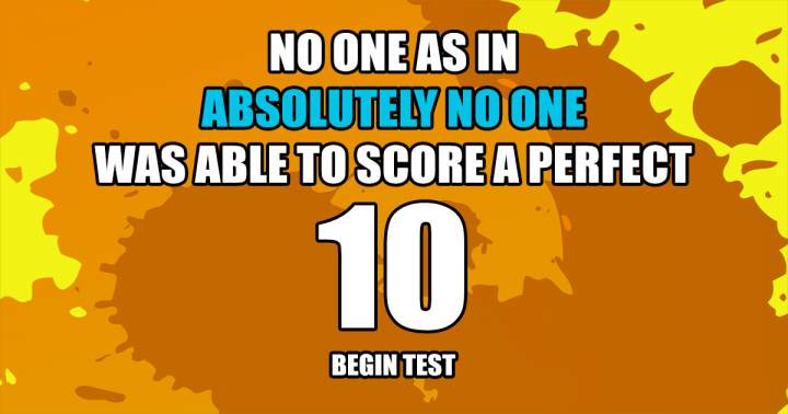 Banner for Unattainable Trivia Test