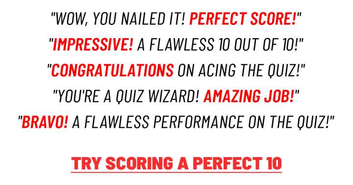 Banner for Try scoring a perfect 10
