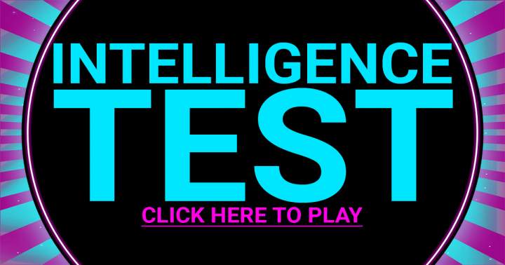 Banner for Challenging Intelligence Test