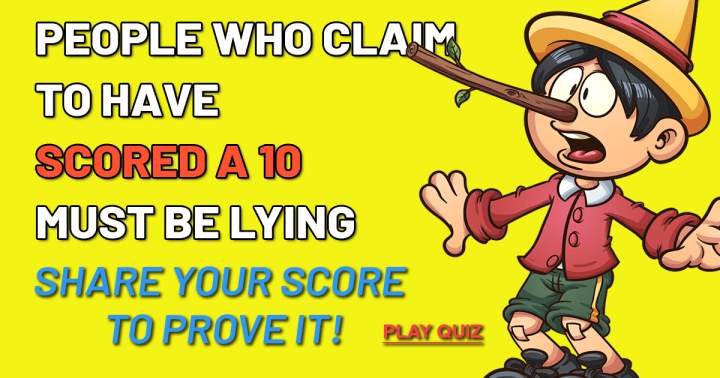 Banner for We hope you aren't Pinocchio!