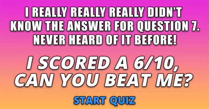 Banner for Trivia Quiz with a Mix of Questions