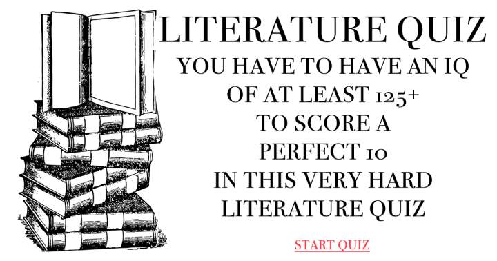 Quiz on Literature