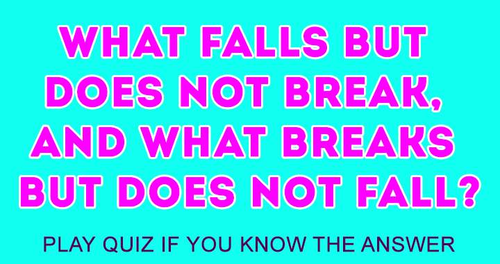 Banner for You will find the answer to the riddle at the bottom of the quiz