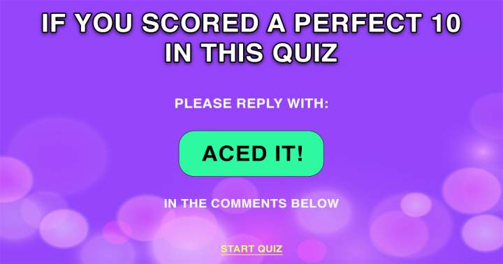 Quiz on General Knowledge.