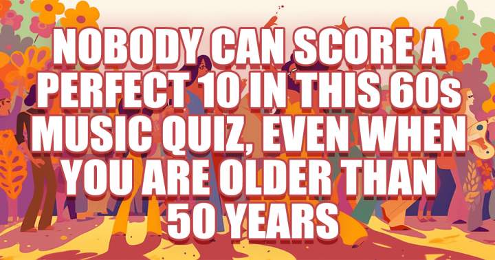 Banner for 60s music quiz