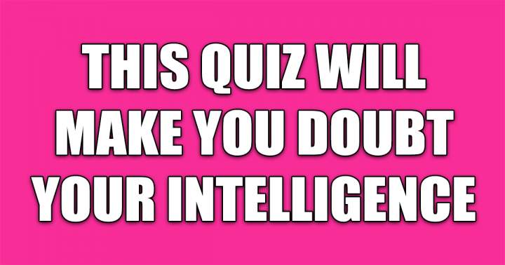 Trivia Quiz that cannot be beaten.