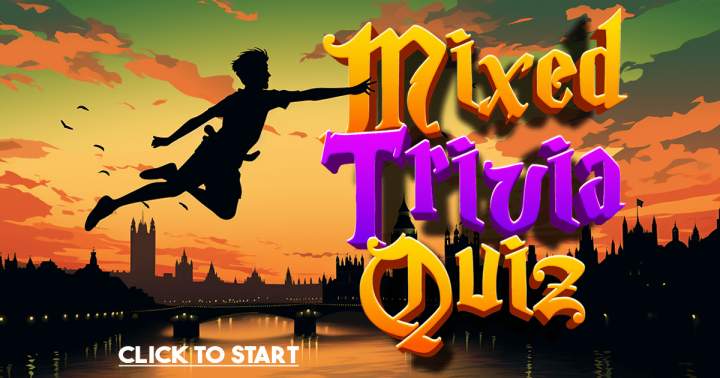 Banner for Mixed Trivia Quiz