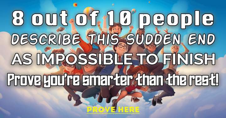 Banner for Sudden End Quiz