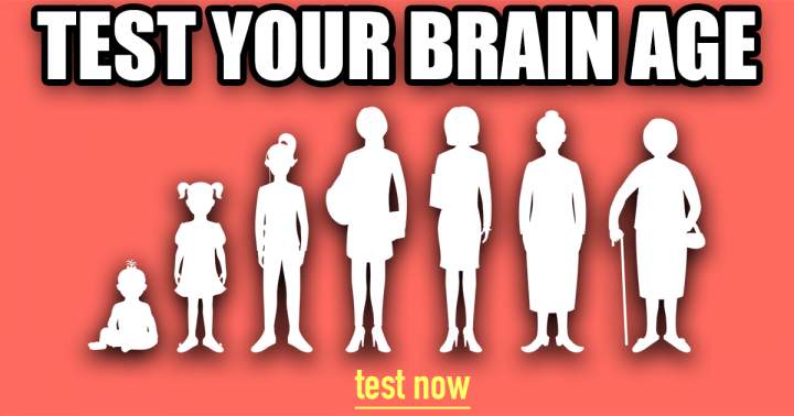 Try out the Brain Age Test.