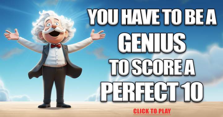 Banner for Are you a GENIUS?