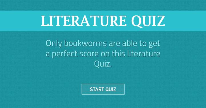 What is your knowledge about literature?