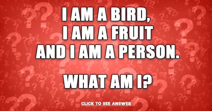 Are you familiar with the solution to this riddle?