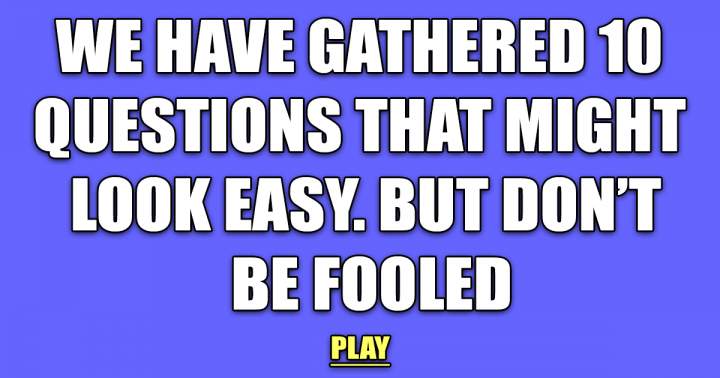 Banner for '10 Deceptively Chosen Questions To Trick You'
