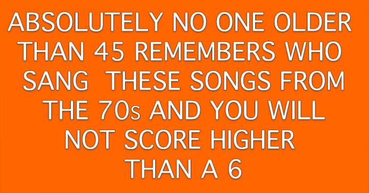 Banner for Which artist performed these songs during the 1970s?