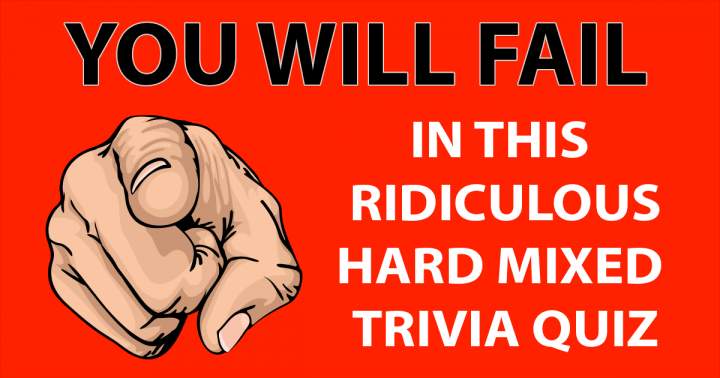 A challenging and absurd blend of trivia quiz.