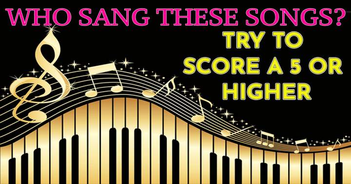Banner for Can you identify the singer of these songs?