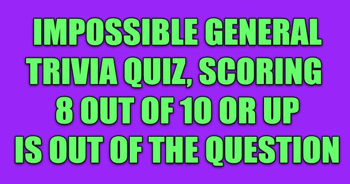 'The Unbelievable Trivia Quiz.'