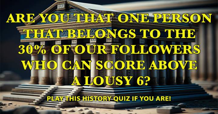 Banner for A quiz on history.