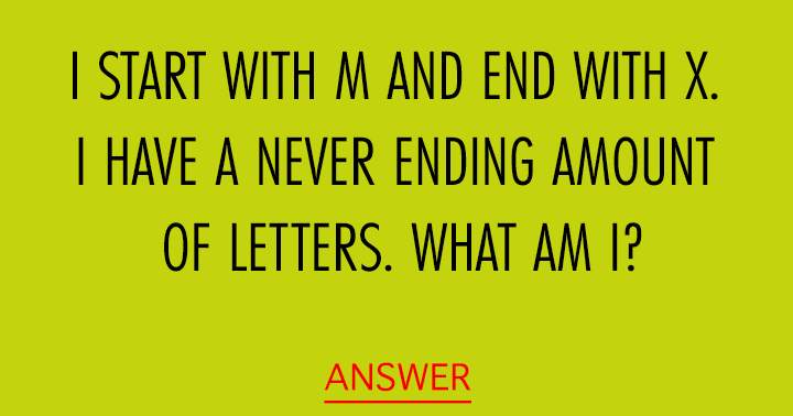 Banner for Who or what am I?