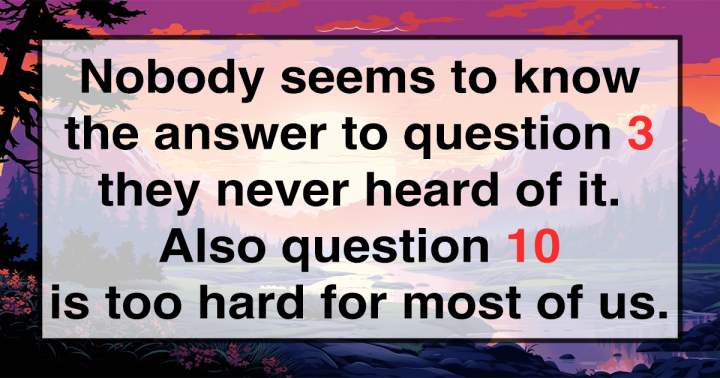 Banner for Quiz of Diverse Knowledge
