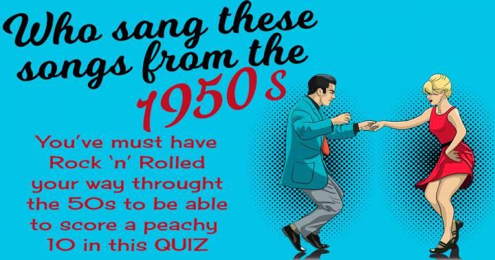 Banner for Which artist performed these 50s songs?