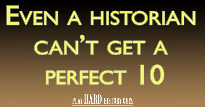 Challenging History Quiz