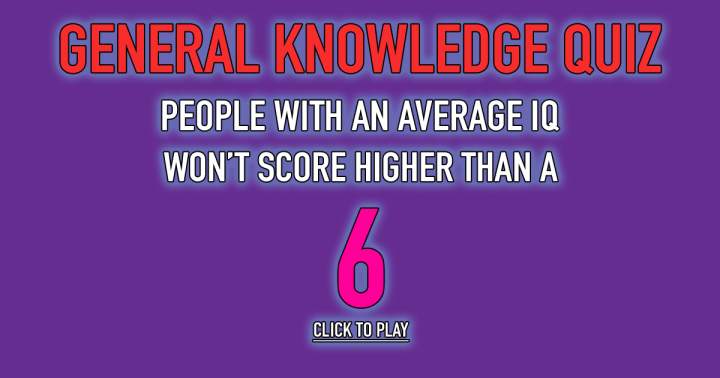 Banner for Quiz of General Knowledge
