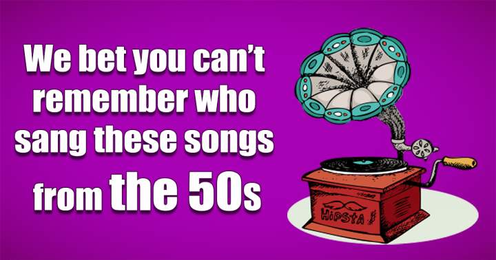 Can you identify the singers behind these songs from the 1950s?