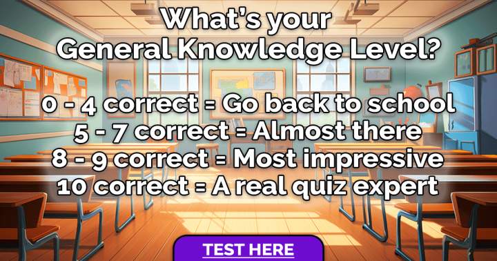 General Knowledge Exam